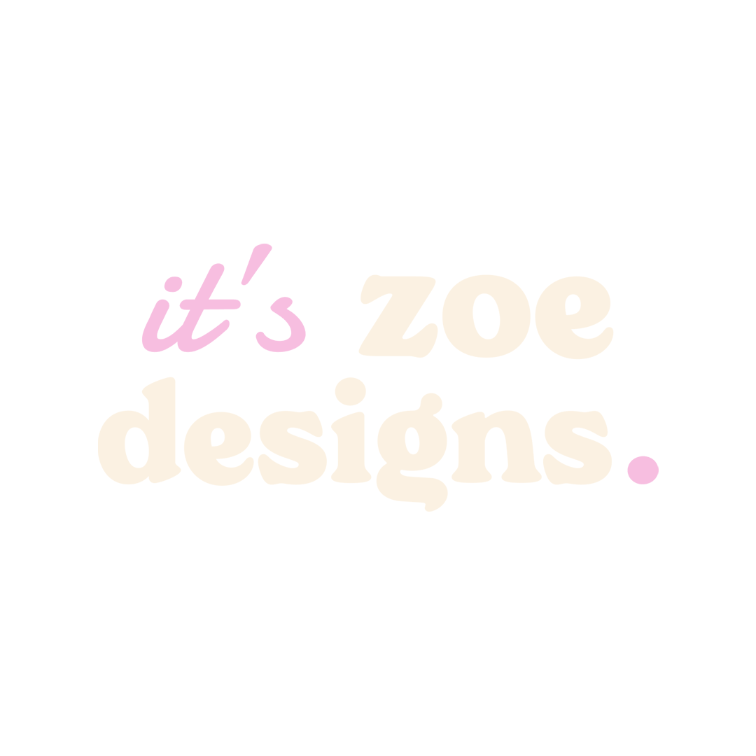 PORTFOLIO Zoe Designs