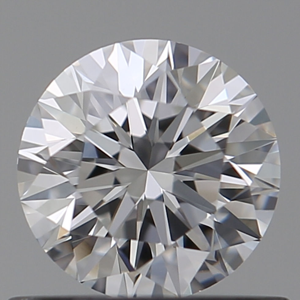 Natural Gia Certified Round 0.51 Carat E VVS2 Loose Diamond