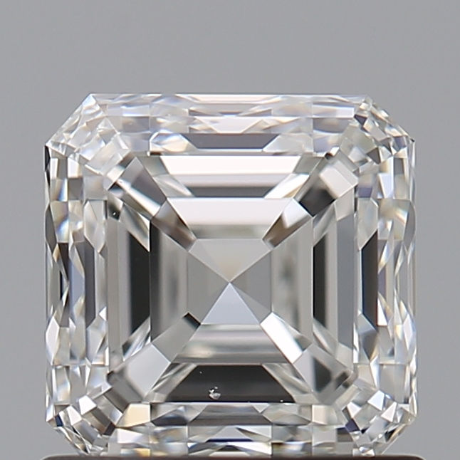 Gia Lab Certified Square Emerald Cut 1.01 Carat G Vs2 Loose Diamond