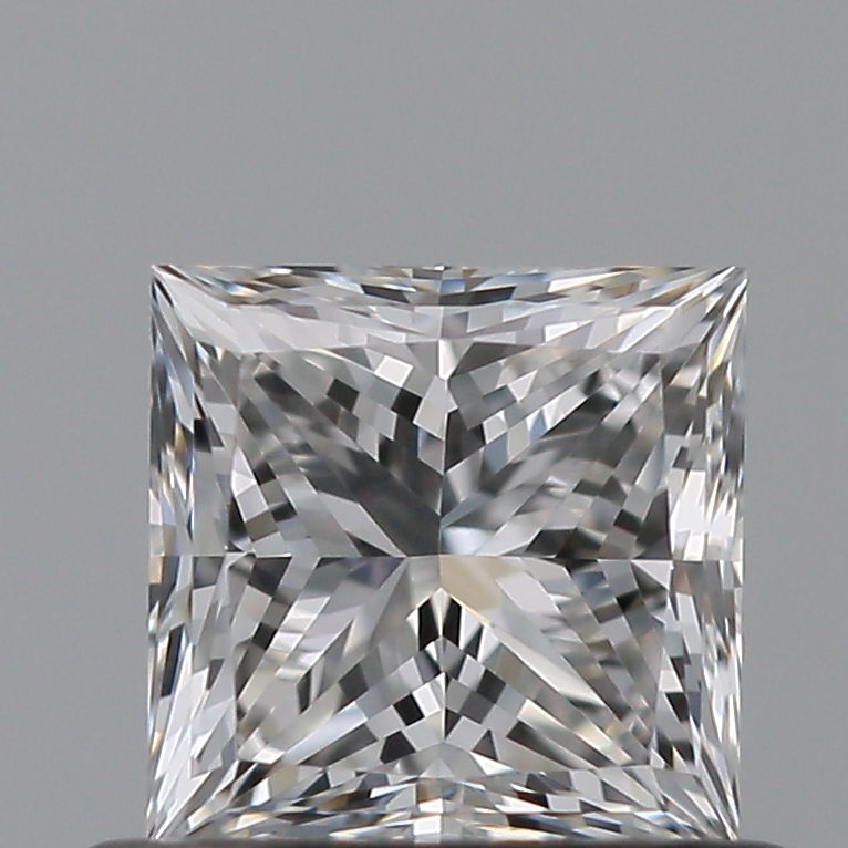Gia Lab Certified Princess Cut 0.61 Carat F Vvs1 Loose Diamond