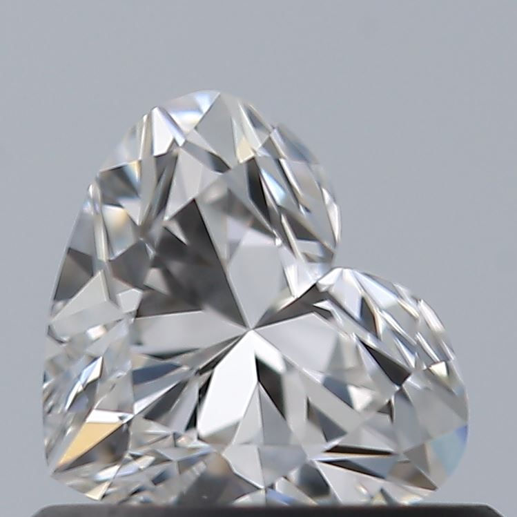 Gia Lab Certified Heart Cut 0.54 Carat G If Loose Diamond