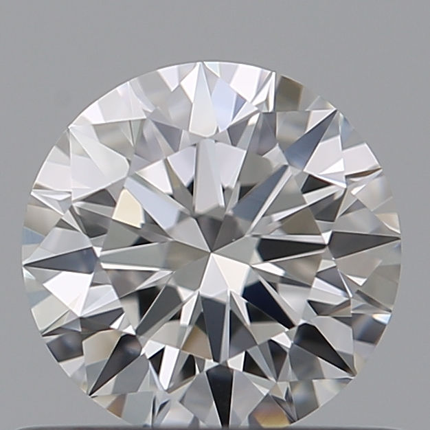 Natural Gia Certified Round 0.57 Carat D VS1 Loose Diamond