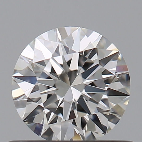Natural Gia Certified Round 0.5 Carat H VVS1 Loose Diamond