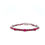Thumbnail: Ruby Bracelet in 925 Sterling Silver-616