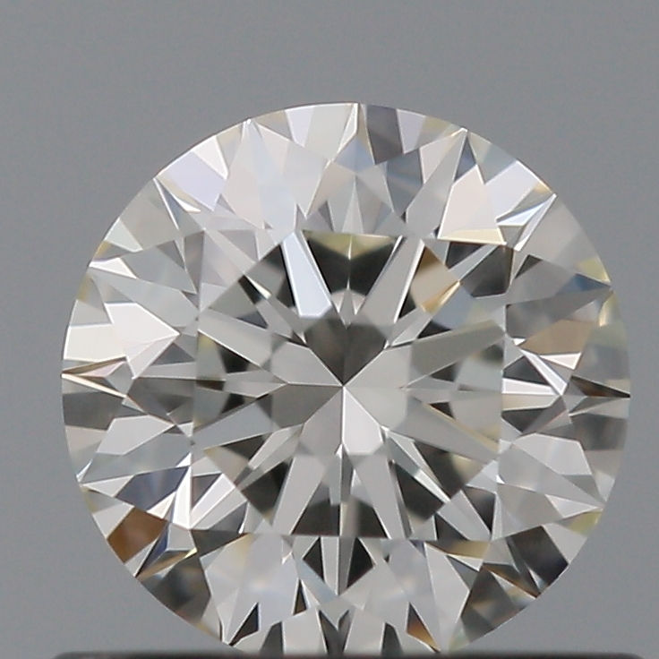 Natural Gia Certified Round 0.6 Carat J VVS1 Loose Diamond
