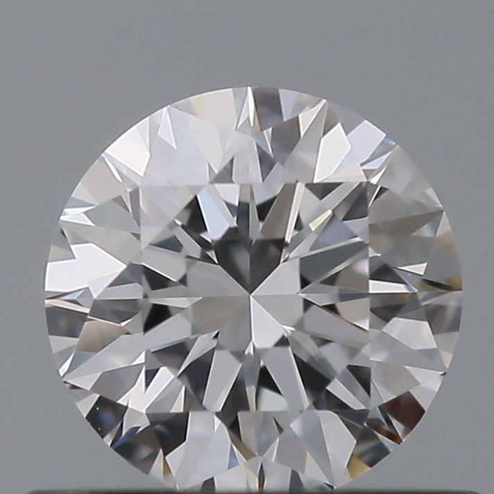 Natural Gia Certified Round 0.5 Carat D VVS2 Loose Diamond