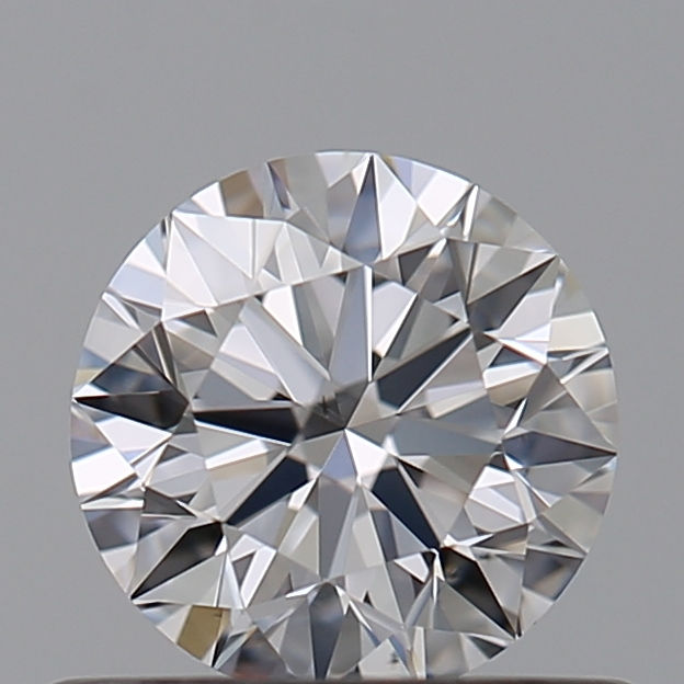 Natural Gia Certified Round 0.5 Carat D VS2 Loose Diamond