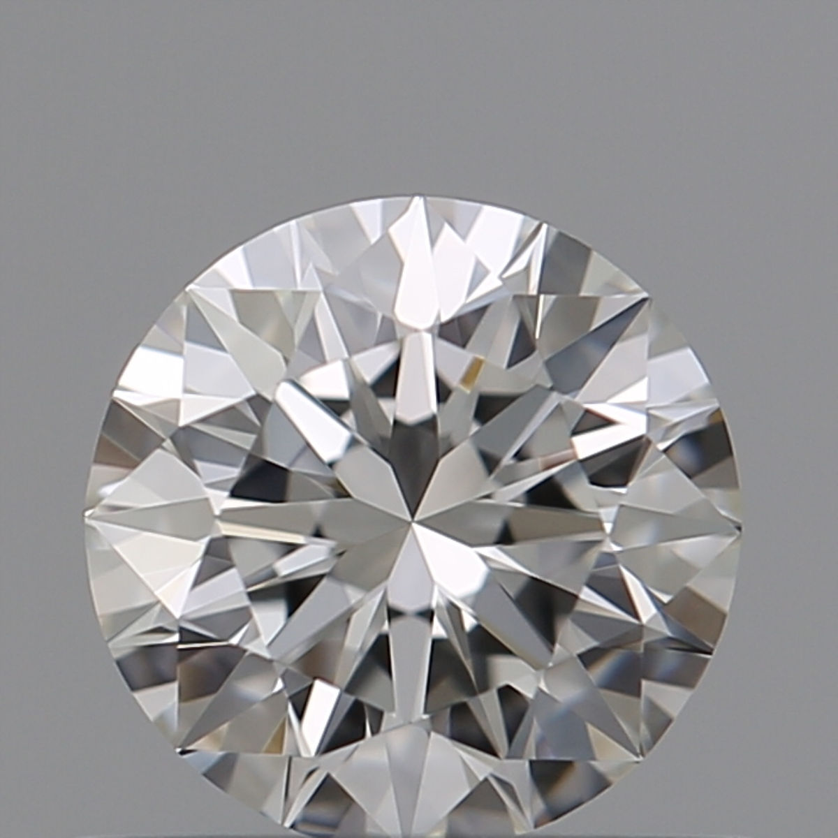 Natural Gia Certified Round 0.5 Carat H IF Loose Diamond