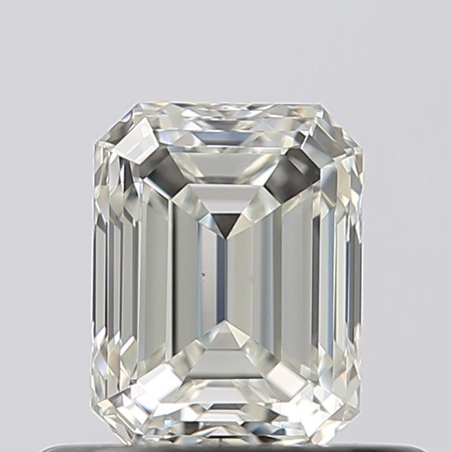 Gia Lab Certified Emerald Cut 0.5 Carat G Vvs2 Loose Diamond
