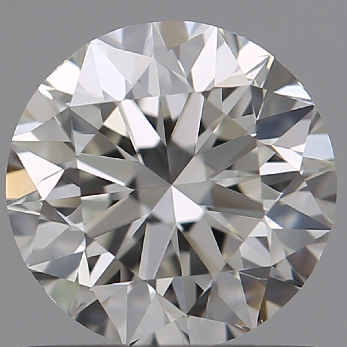 Natural Gia Certified Round 0.9 Carat H VS2 Loose Diamond