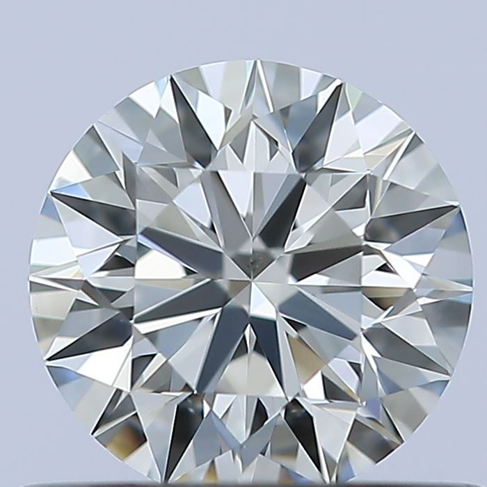 Natural Gia Certified Round 0.51 Carat F VS1 Loose Diamond