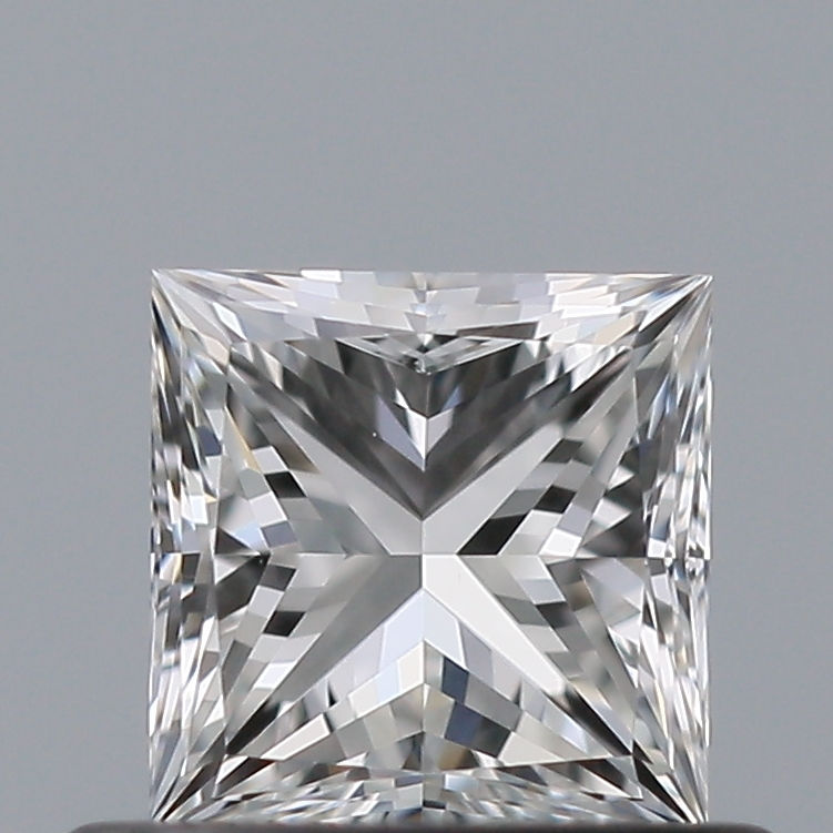 Gia Lab Certified Princess Cut 0.5 Carat F Vvs1 Loose Diamond
