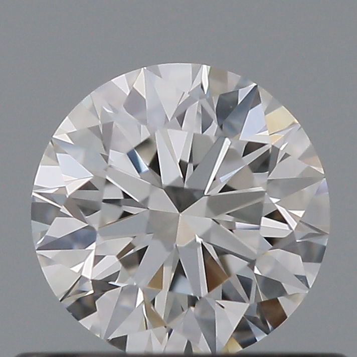 Natural Gia Certified Round 0.5 Carat F VS1 Loose Diamond