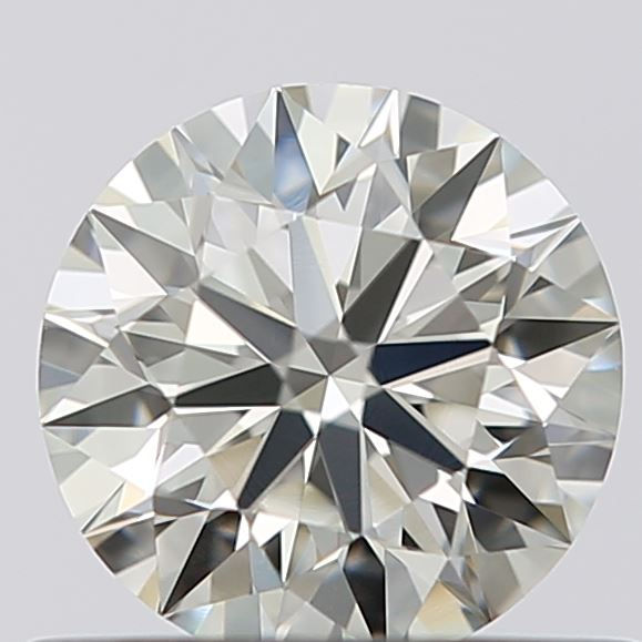 Natural Gia Certified Round 0.5 Carat H VVS2 Loose Diamond
