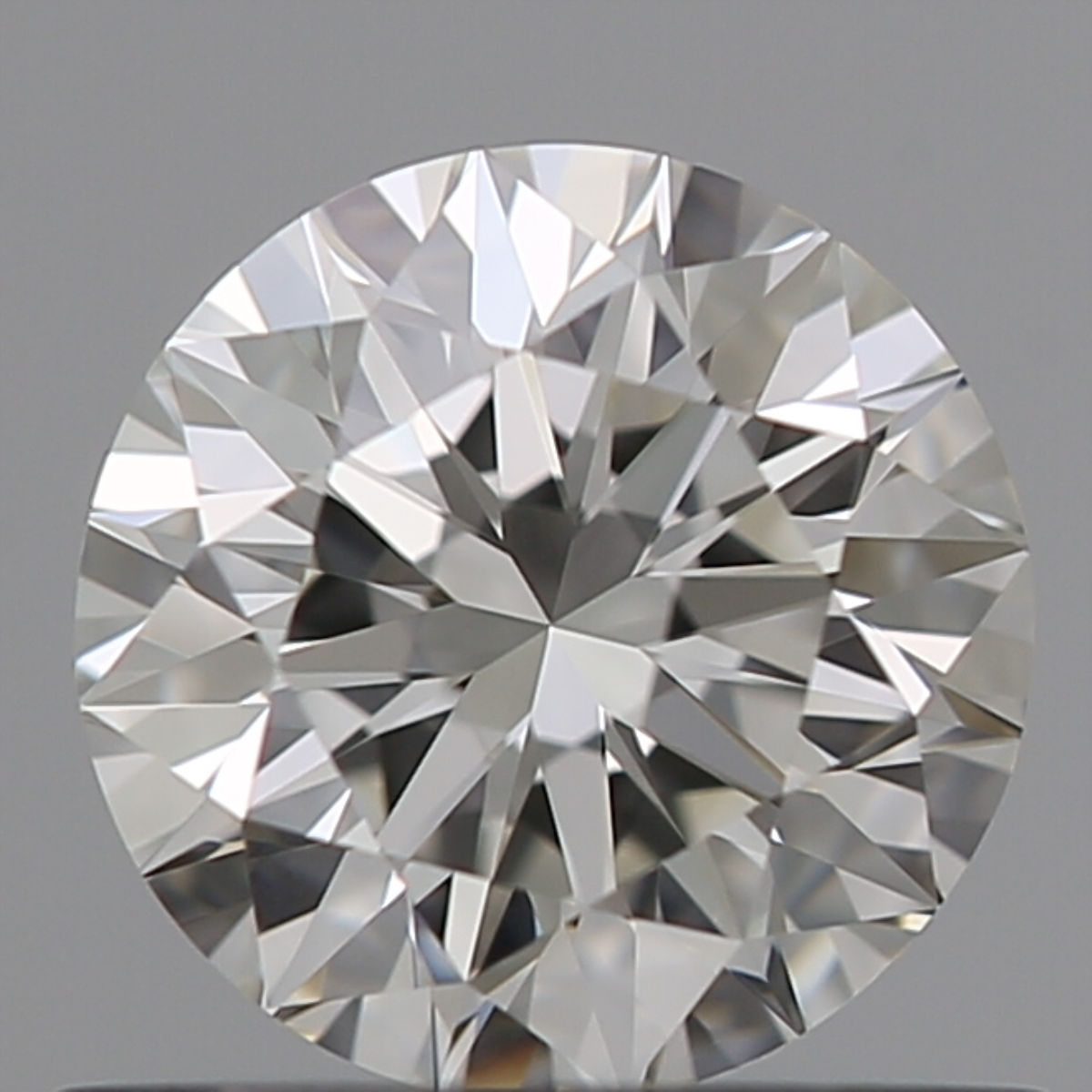 Natural Gia Certified Round 0.55 Carat I IF Loose Diamond