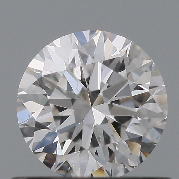 Natural Gia Certified Round 0.57 Carat E SI1 Loose Diamond