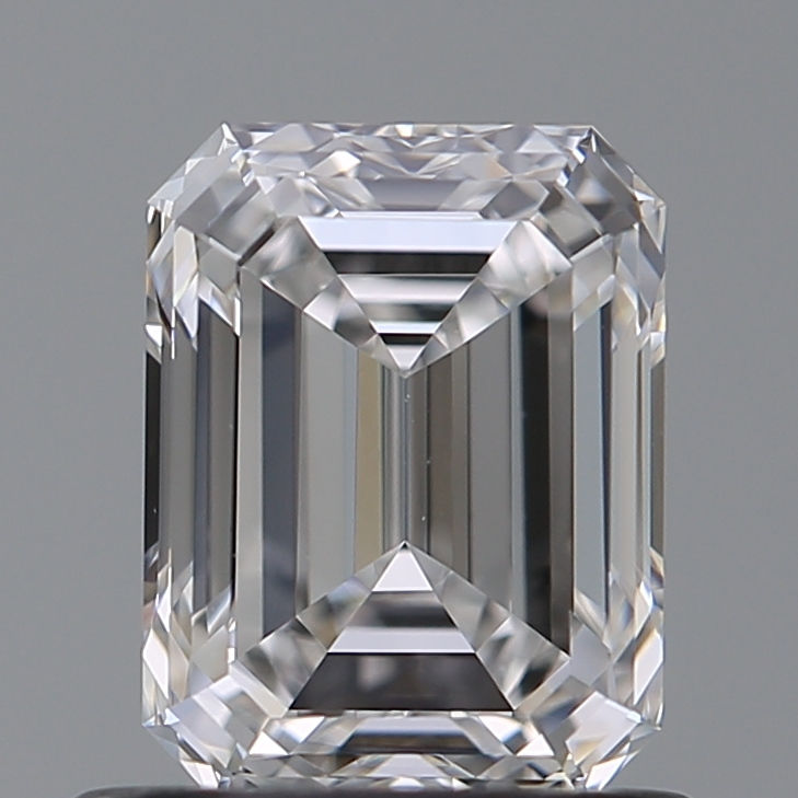 Gia Lab Certified Emerald Cut 0.81 Carat E Vs1 Loose Diamond