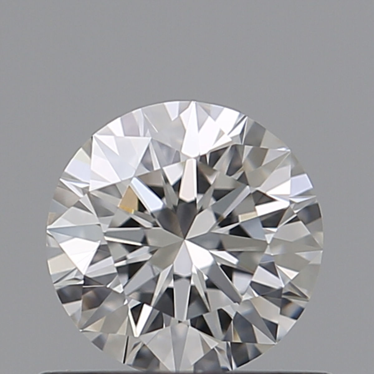 Natural Gia Certified Round 0.52 Carat G VS2 Loose Diamond