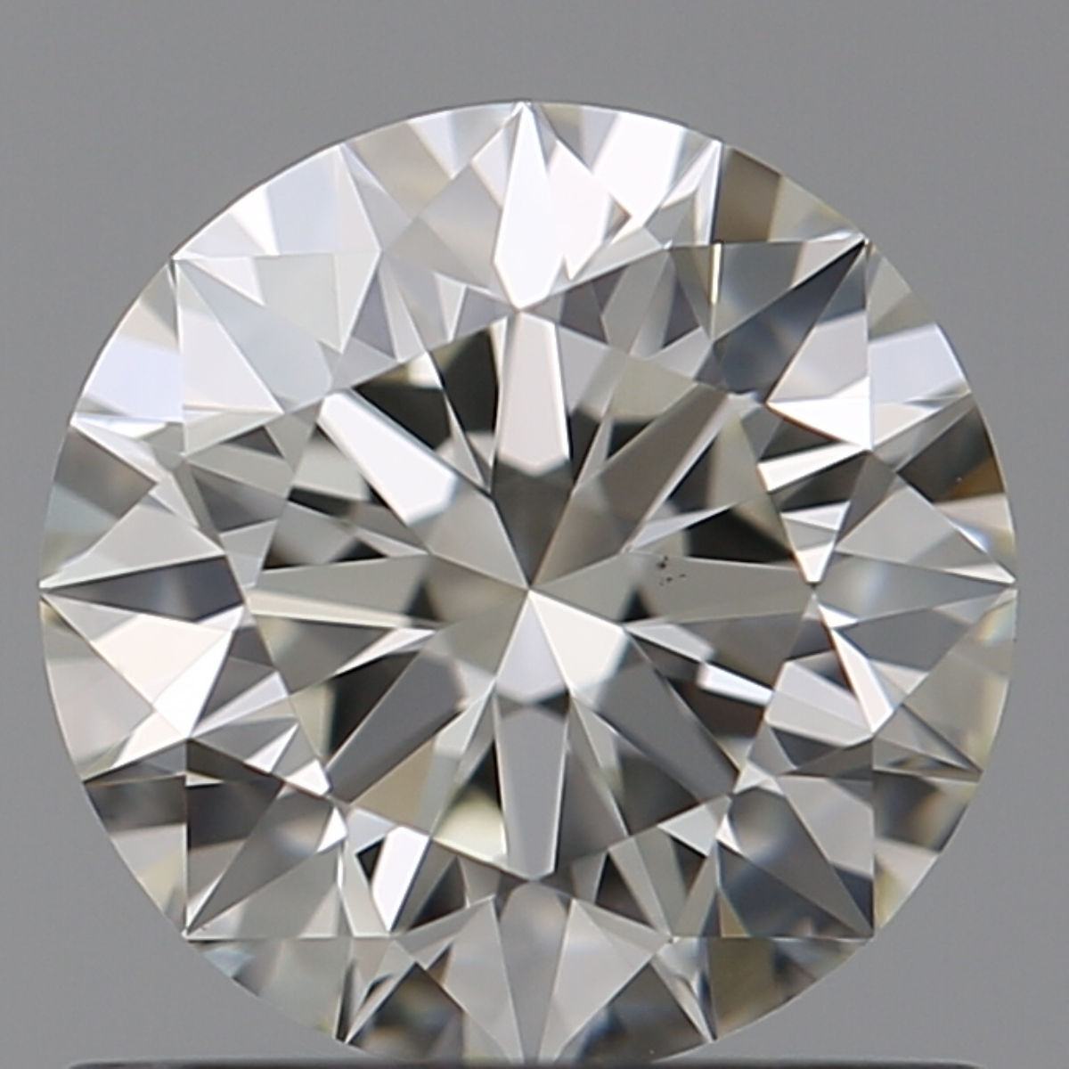 Natural Gia Certified Round 0.75 Carat K VVS2 Loose Diamond