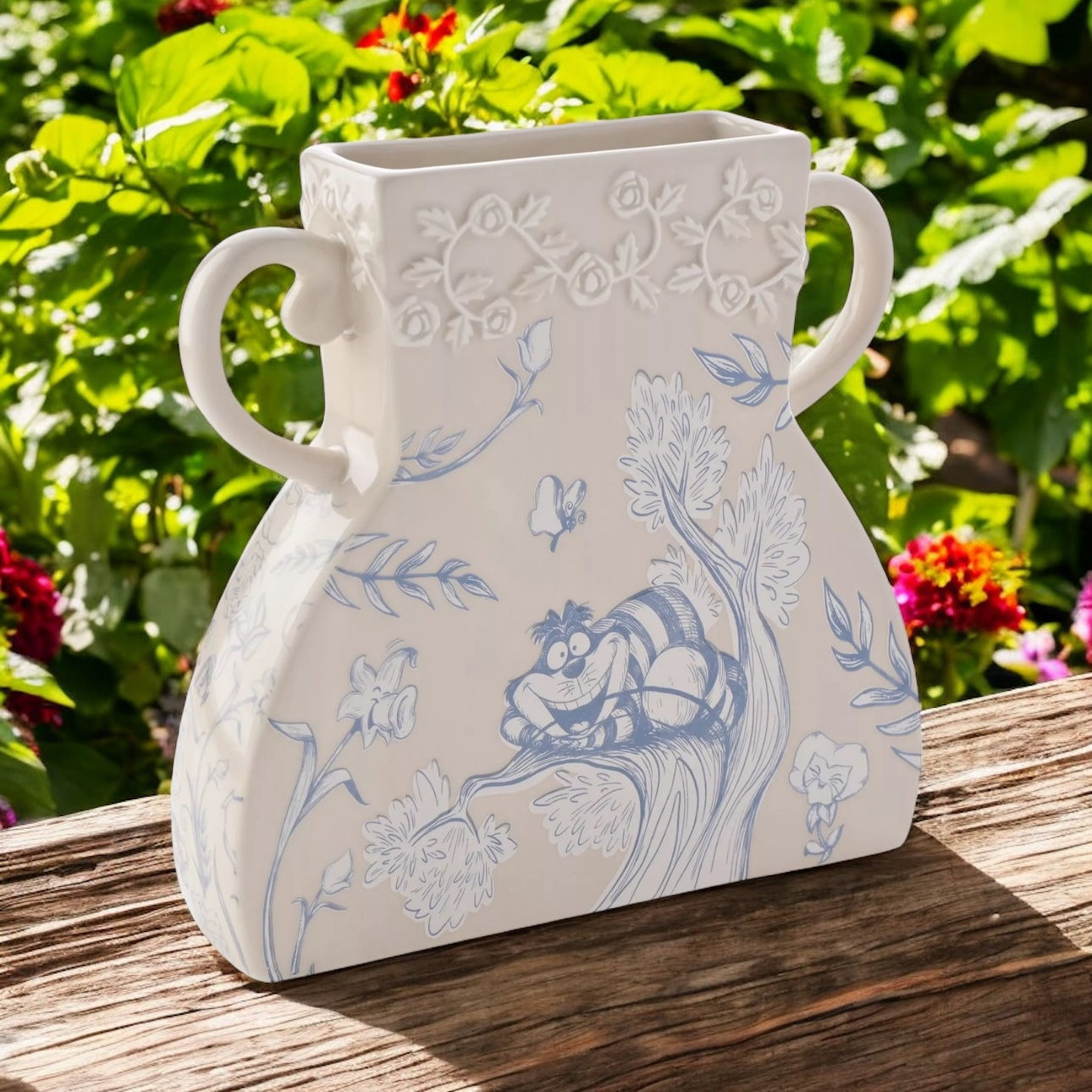 Alice im Wunderland - Grinsekatze große 3D Vase  - Disney Dream Kollektion  
