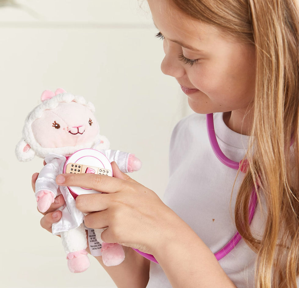 Miniature : Doc McStuffins, Spielzeugärztin  Arztspielzeug mit Lammie Disney Store 