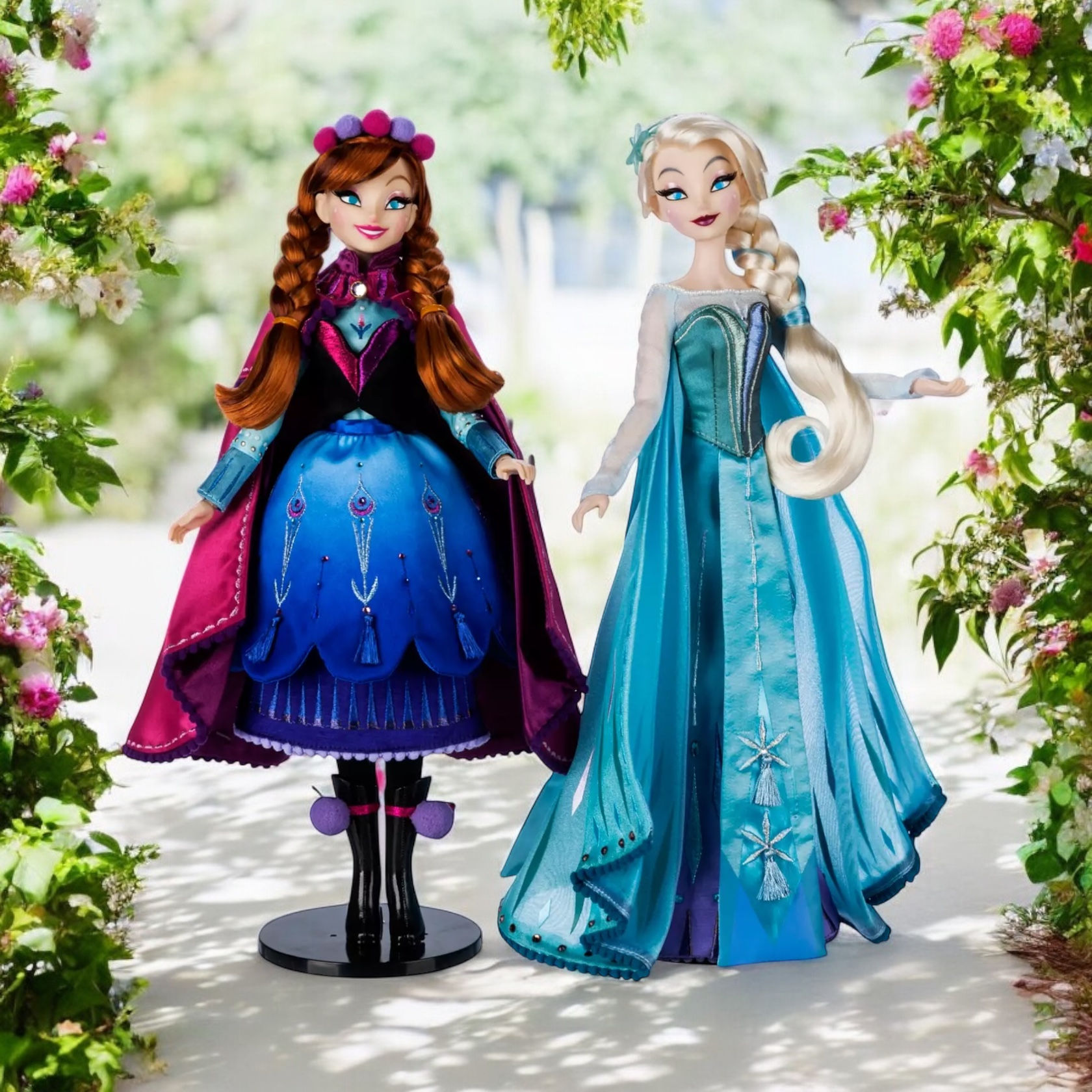 Frozen Eiskönigin  Anna & Elsa Designer Puppen Set Brittney Lee Sammlerstück