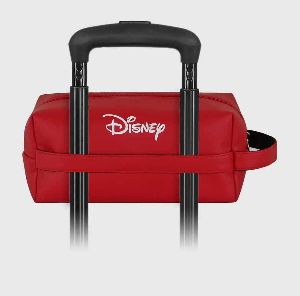 Miniature : Trousse de toilette de voyage XL Disney Minnie Mouse Curious Brick PLUS, rouge