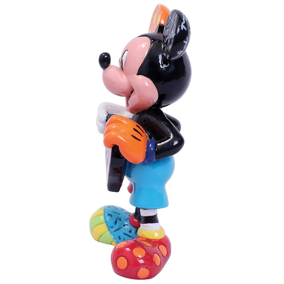 Miniature : Figurine Mickey Mouse avec cœur, édition limitée Britto Disneyland