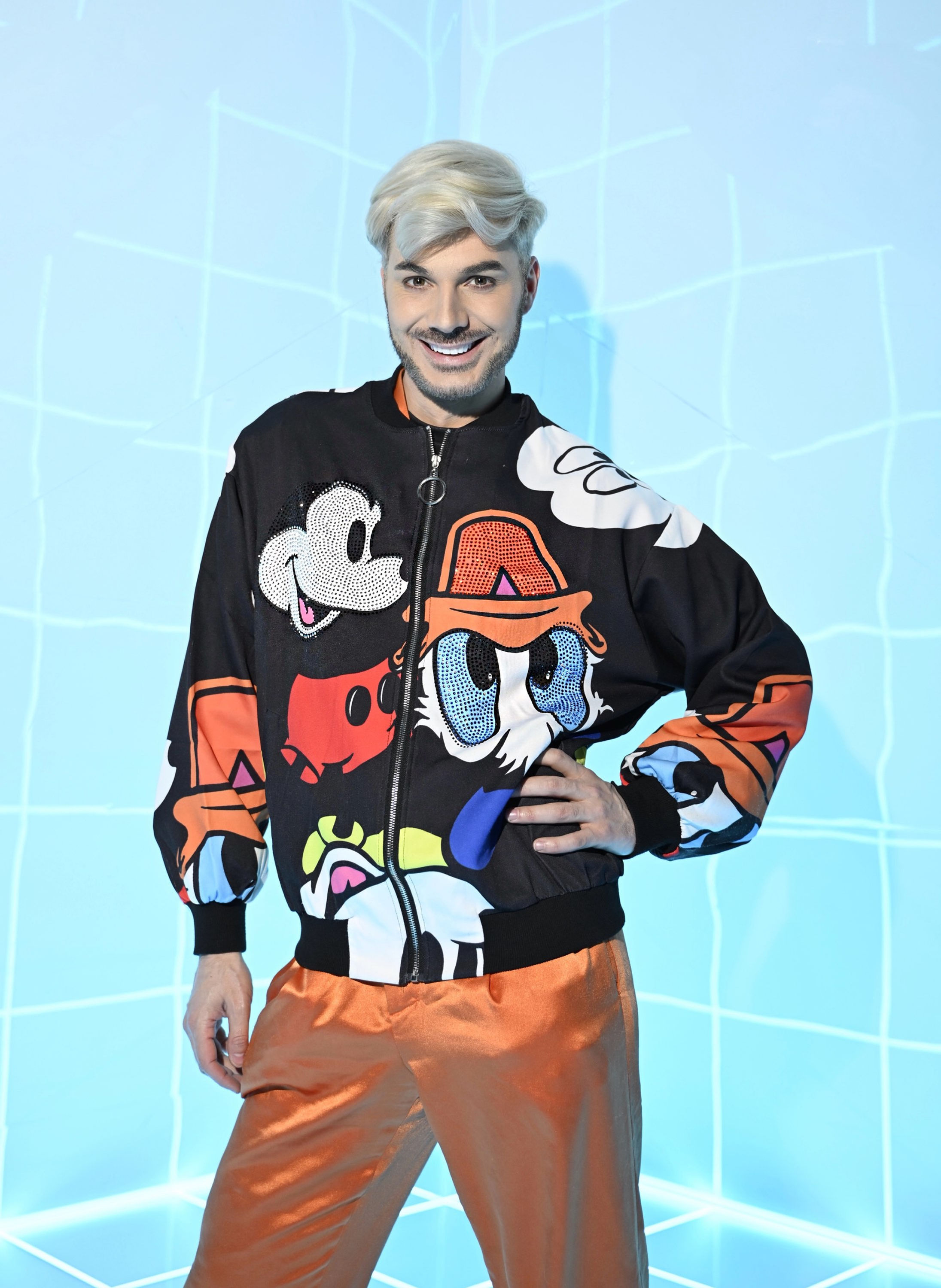 Mickey Mouse  & Donald Duck Disney Strass Diamond SommerJacke - Sam Dylan Jacke