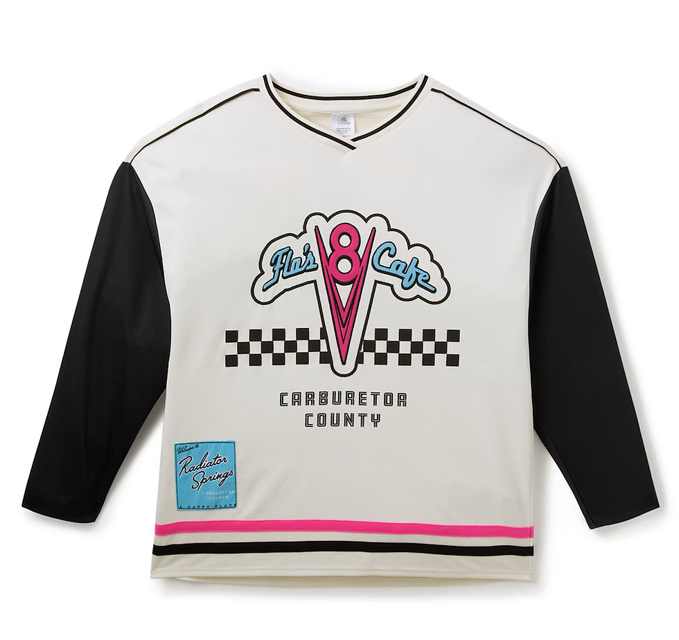 Miniature : Disney Pixar Cars - Flo's V8 Café - Sporttrikot für Erwachsene