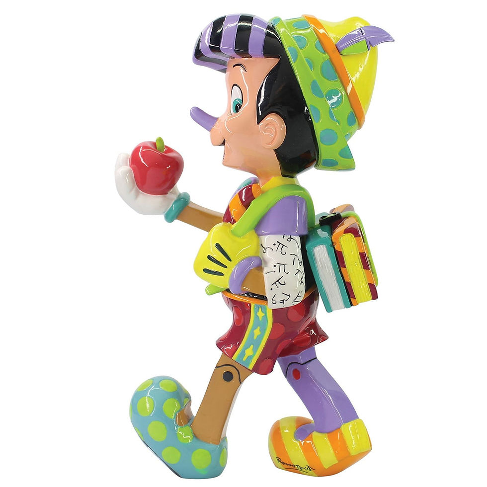 Miniature : Figurine Pinocchio de créateur Britto Disneyland Édition limitée