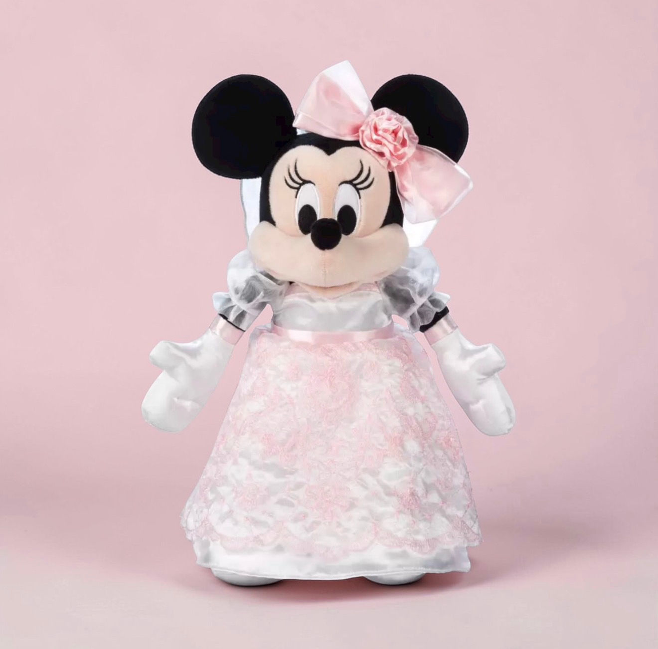 Minnie Maus Braut Kuscheltier zur Hochzeit Wedding Disney Store Paris