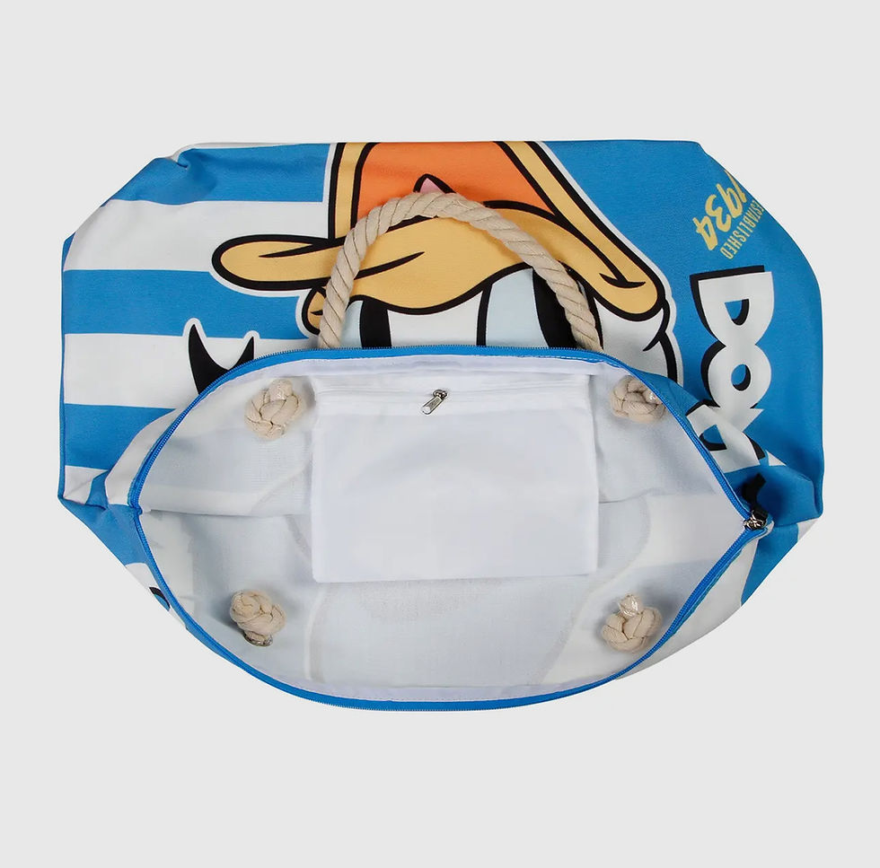 Miniature : Sac fourre-tout marin Disney Donald Duck, sac de plage, bleu
