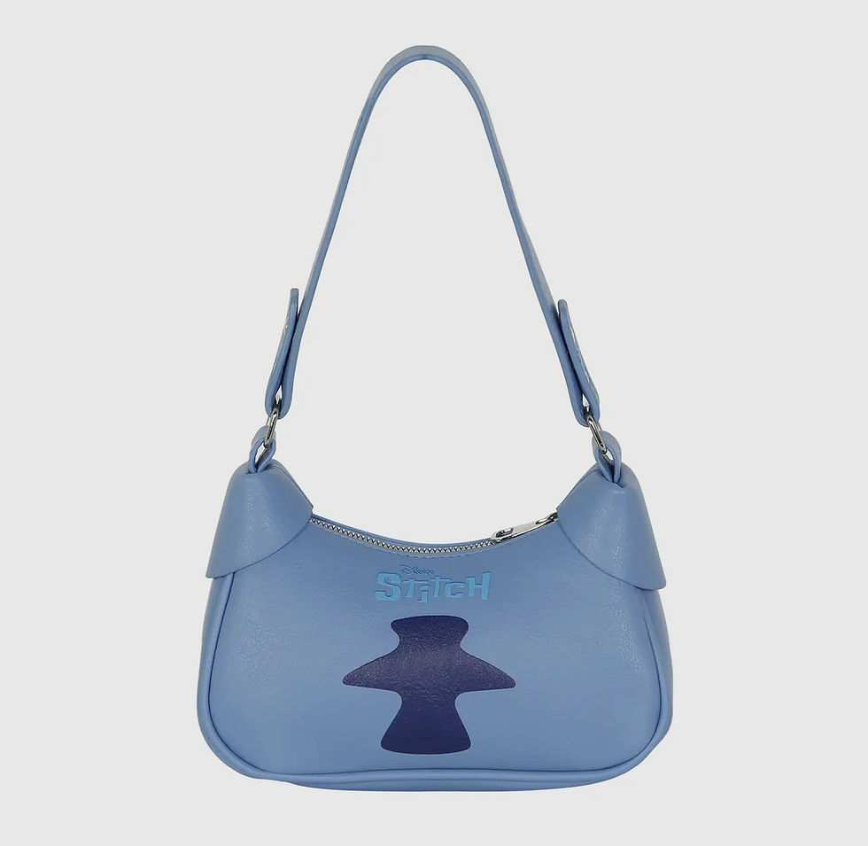 Miniature : Sac de loisirs fantaisie Disney Lilo et Stitch en forme de langue, bleu