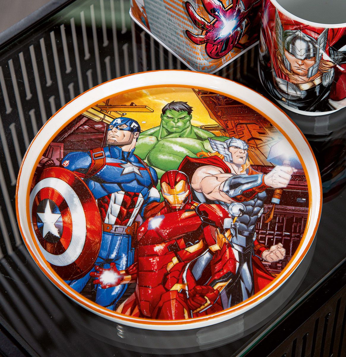 Assiette Avengers Marvel Disney 20 cm