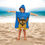 Miniaturbild: Paw Patrol Kinderponcho, Strandhantuch Blau