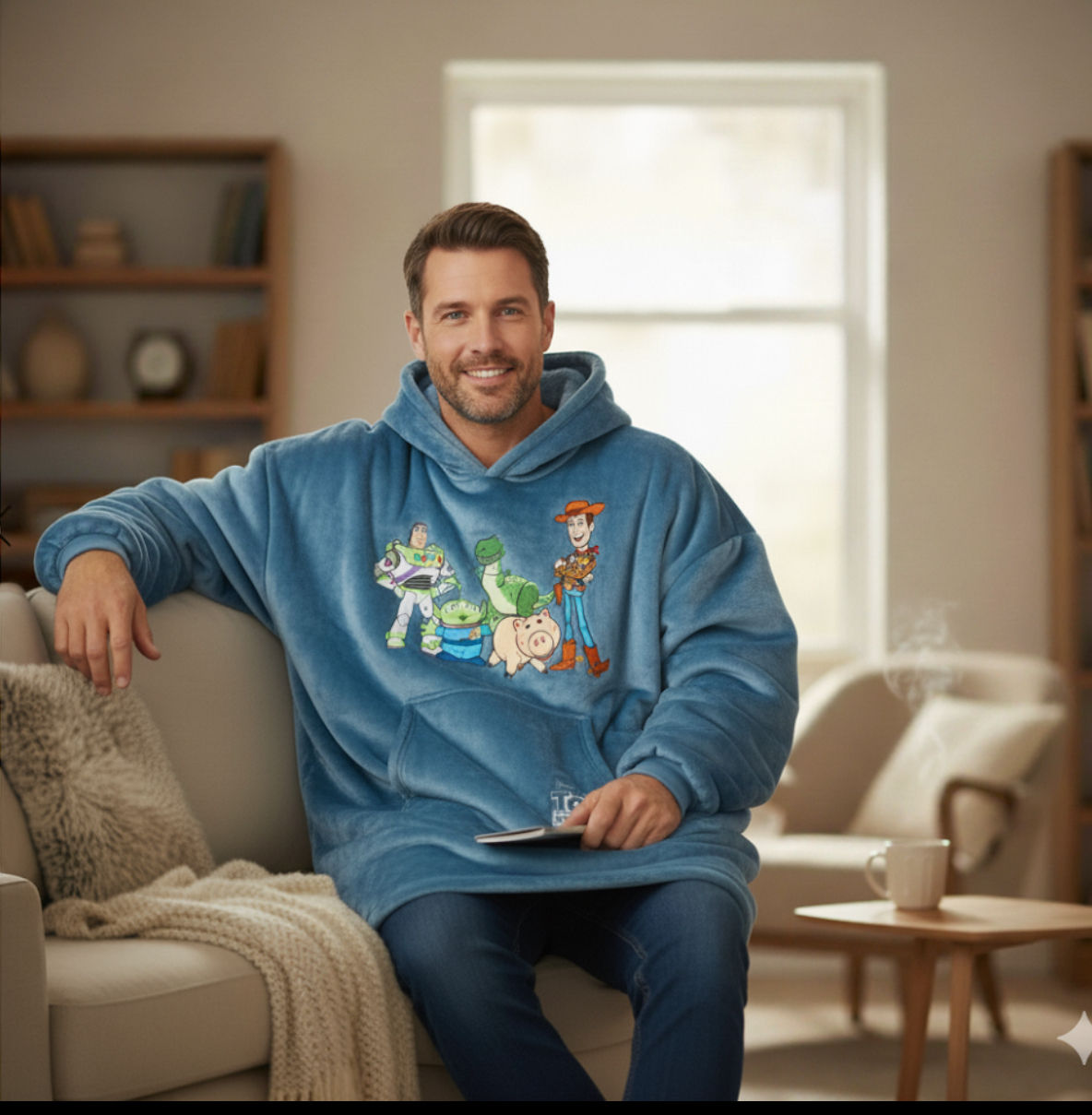Toy Story 1995 - Sweat à capuche oversize pour adulte - Disney Store