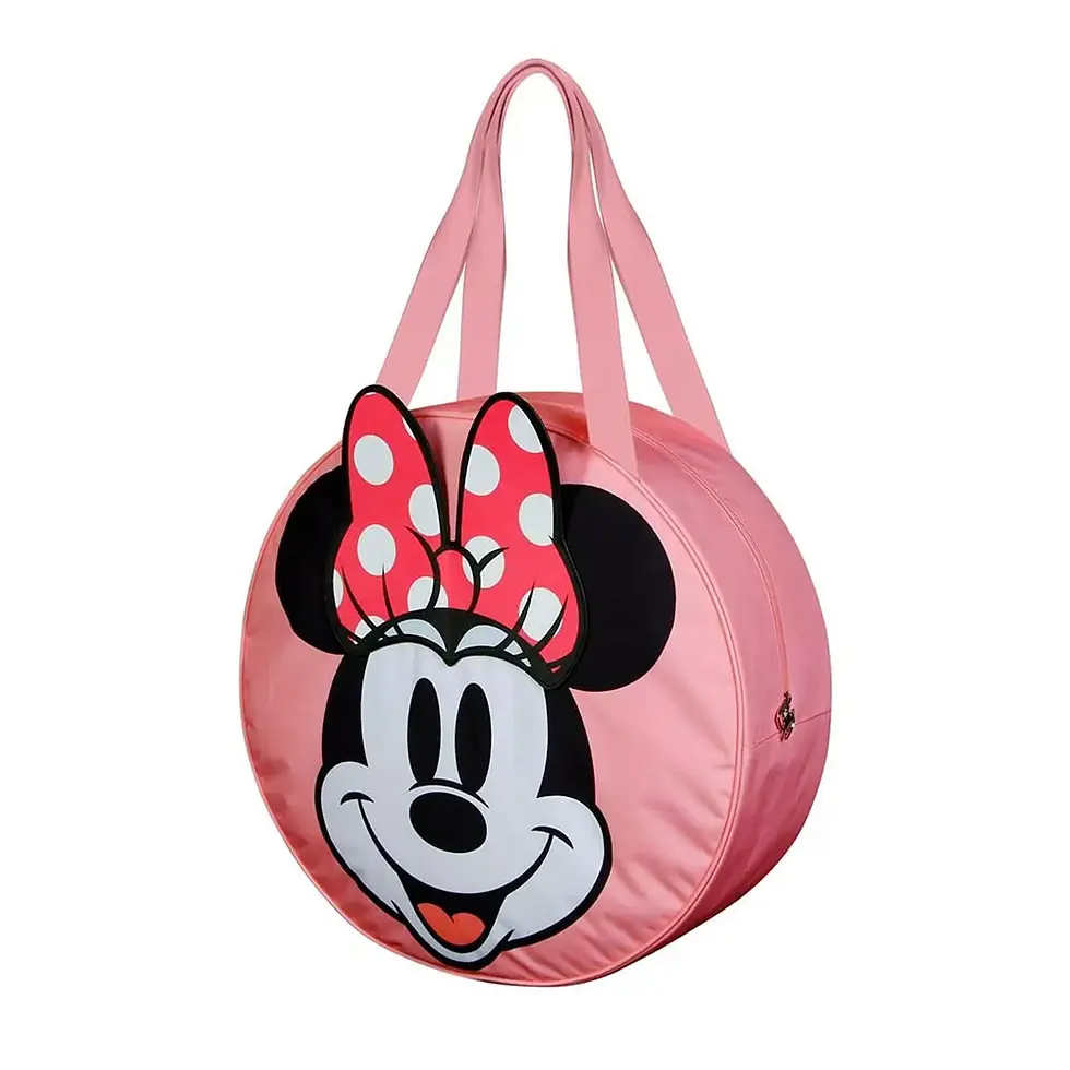 Miniature : Sac bandoulière XXL Minnie Mouse Jumbo 3D, idéal pour la plage ou le shopping.