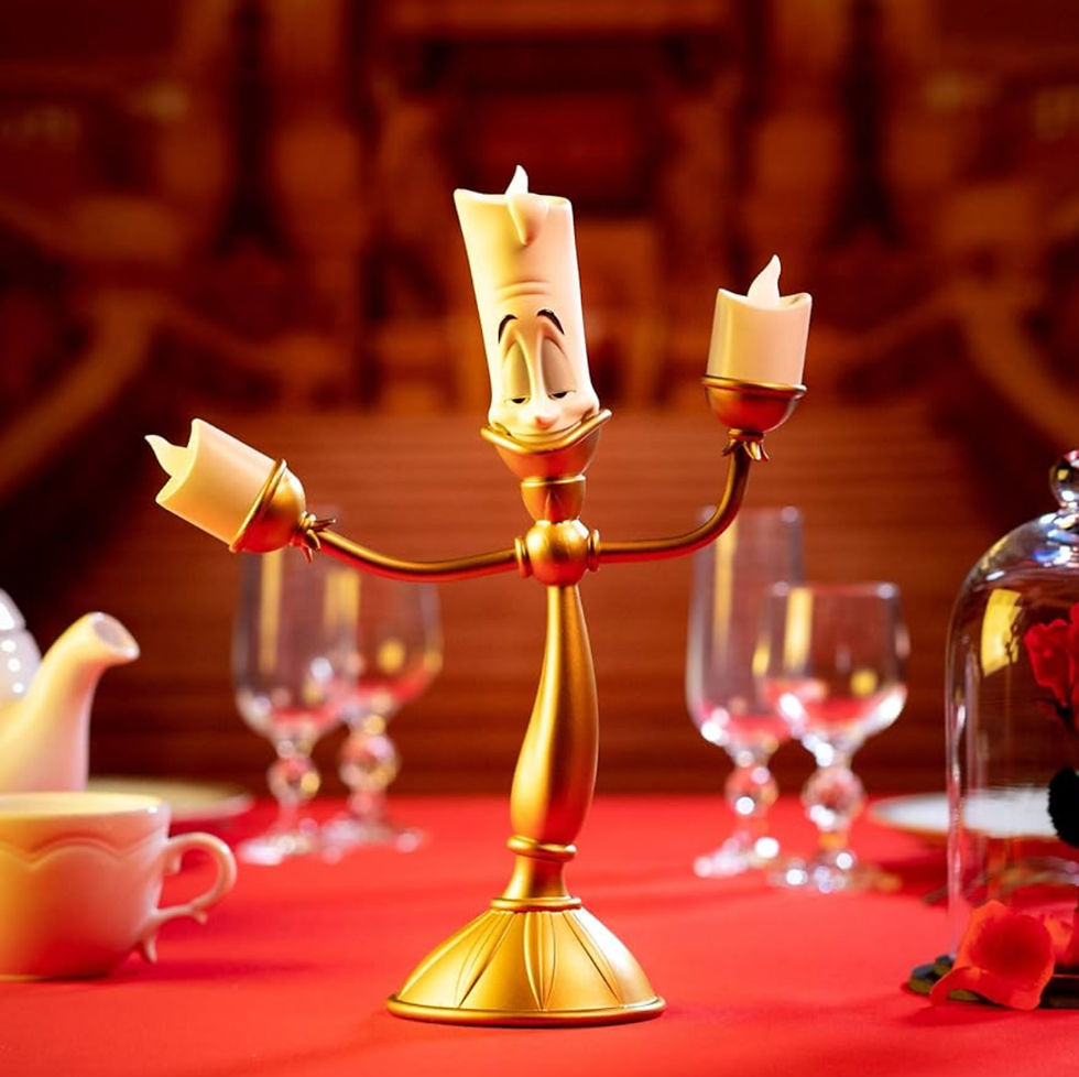 Miniaturbild: Große Die Schöne und das Biest - Lumière - Leuchtfigur