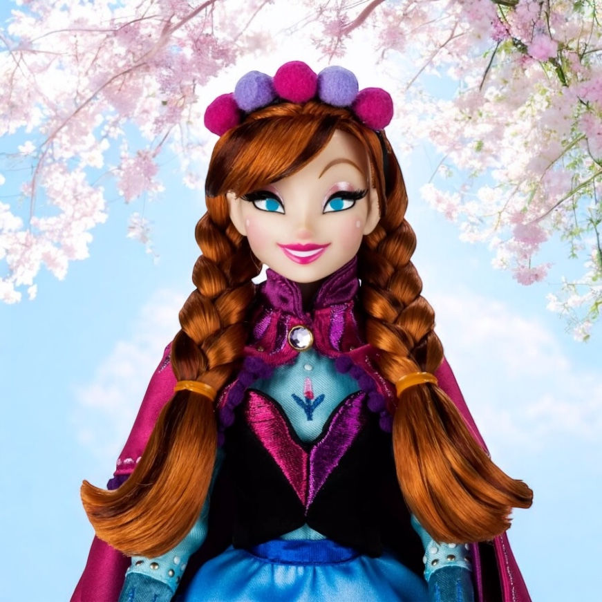 Miniature : Coffret de poupées de collection Anna et Elsa de La Reine des Neiges, par Brittney Lee