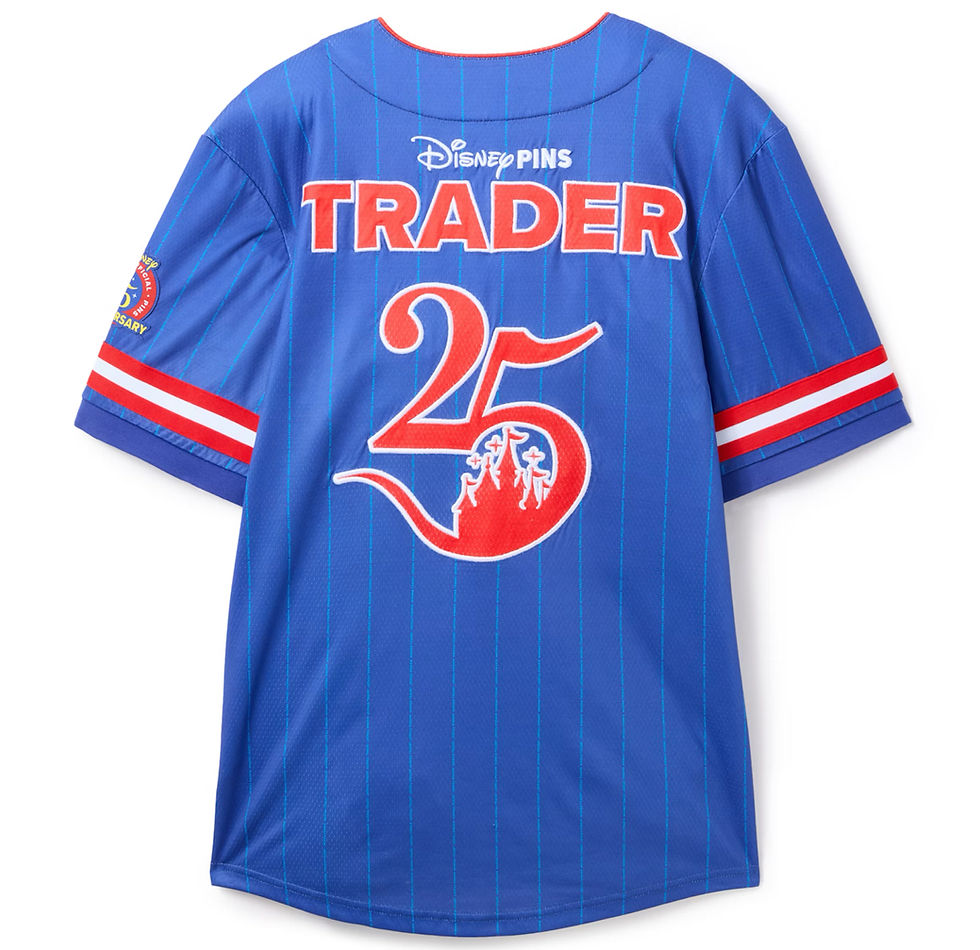 Miniature : Maillot de sport Disney Pin Trading 25e anniversaire de Disneyland Paris