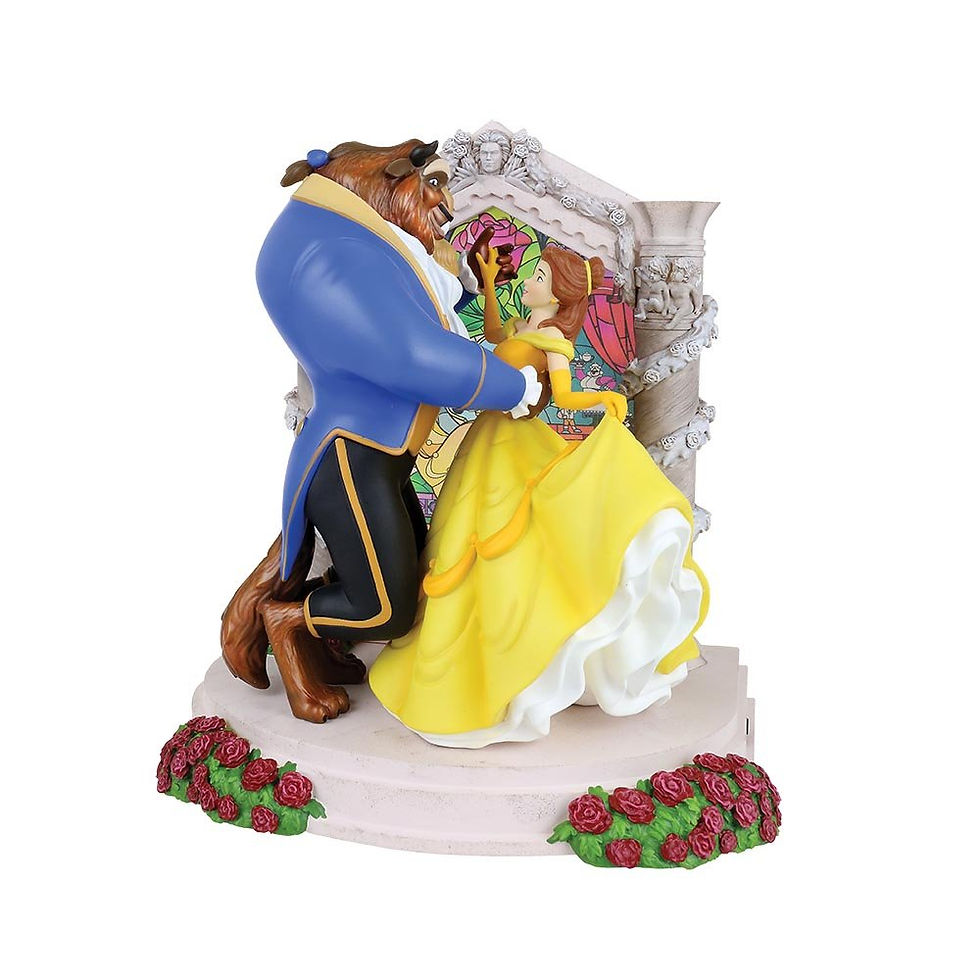 Miniature : Magnifique figurine illuminée par LED Jim Shore Enesco Disney Showcase