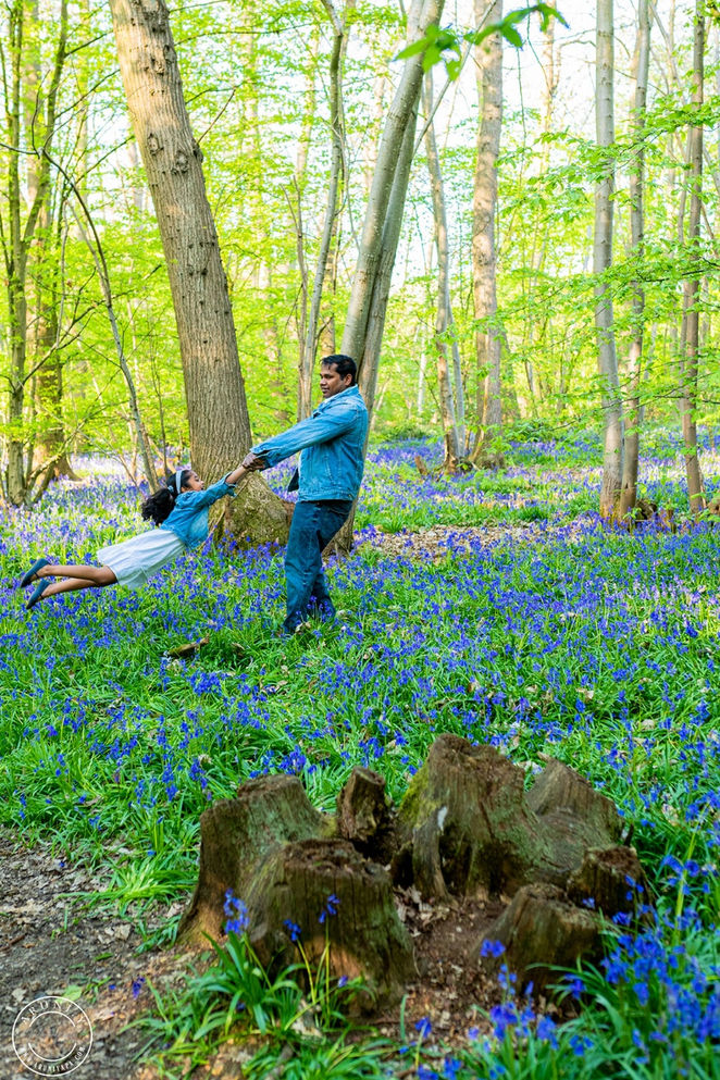 Bluebells Family Shoot