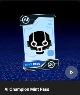 AI Champion Mint Pass