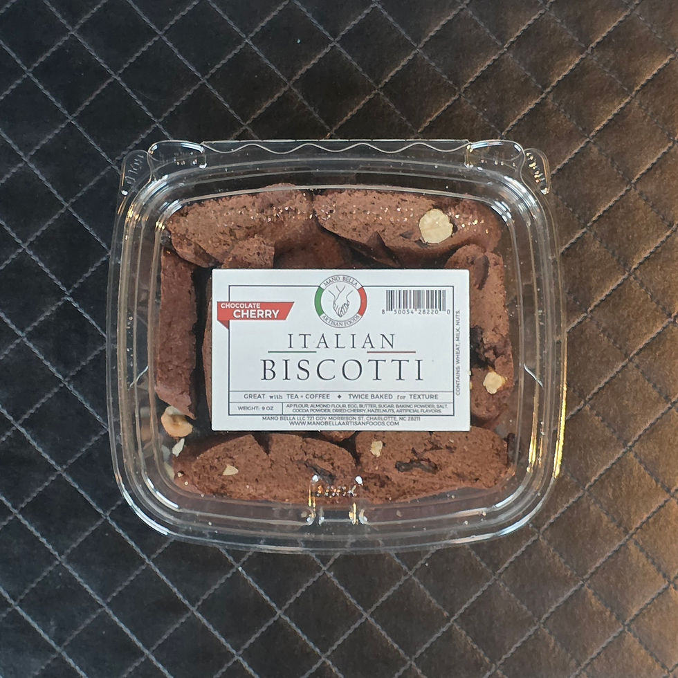 Biscotti, Chocolate Cherry