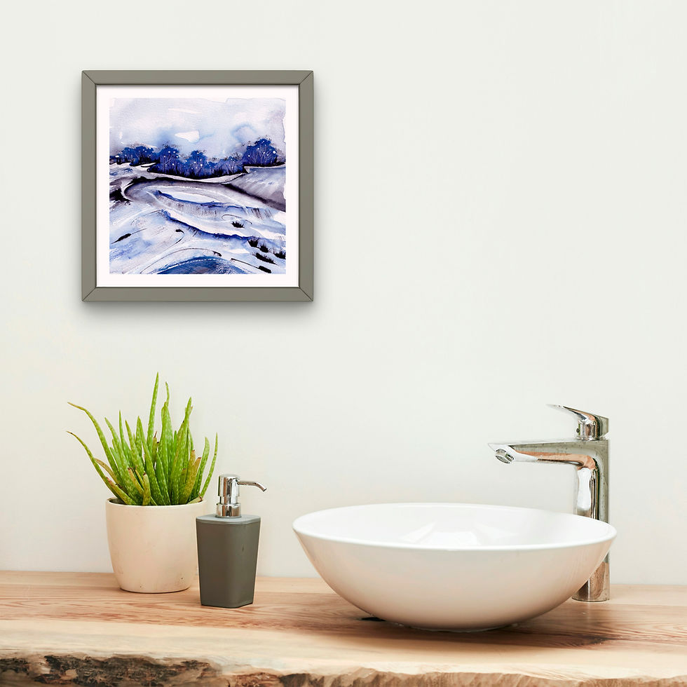 Thumbnail: inky doodle 9 | original painting