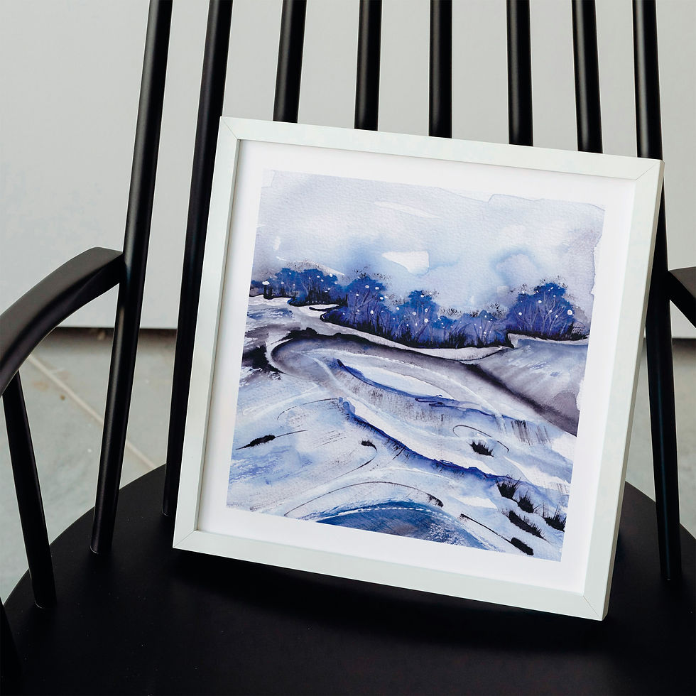 Thumbnail: inky doodle 9 | original painting