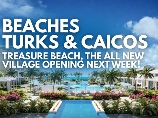 Beaches Resorts - Treasure Beach, the All New Village Opening Next Week at Beaches Turks & Caicos