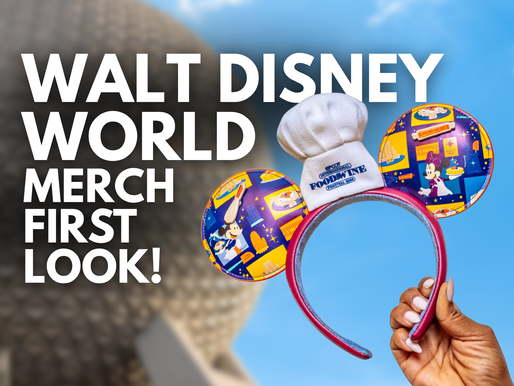 Walt Disney World - First Look at Merch Coming to This Year's EPCOT International Food and Wine Festival