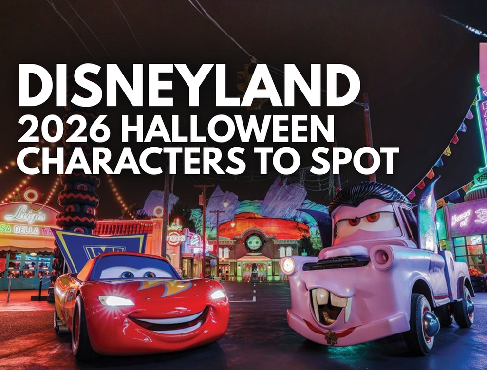 Disneyland - 2026 Halloween Characters to Spot